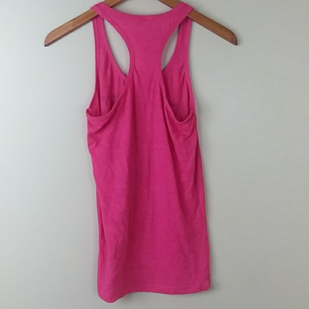 “But First Coffee" Racerback Tank Top - Picture 4 of 4